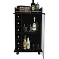 thumbnail image 3 of Glass Door Vegas Bar Cart - Protect Your Liquor from Dust, 3 of 6