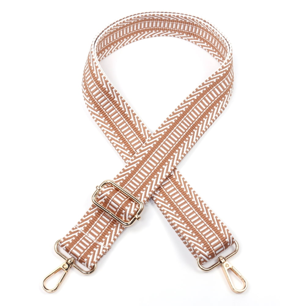 Yucurem 120cm Purse Strap Replacement, Boho Wide Belt, Crossbody Bag