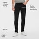 thumbnail image 2 of Jeans Gap para hombre, delgado, corte cónico, negro lavado, 34 de ancho x 34 de largo, 2 of 7