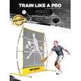 thumbnail image 3 of Red de rebote de práctica de pickleball MerryMove Yellow 2 en 1, 3 of 6