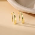 thumbnail image 4 of 925 Sterling Silver Teardrop Earrings Drop for Women Teens Waterdrop Earrings Small Hook Earrings, 4 of 13