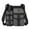 Gray, variant on Shoulder Bag with Water Bottle Holder, Men's Durable Crossbody Backpack for Sports, Gym, Hiking, Camping, and Fishing, Practical Single Strap Sling Bag,Black