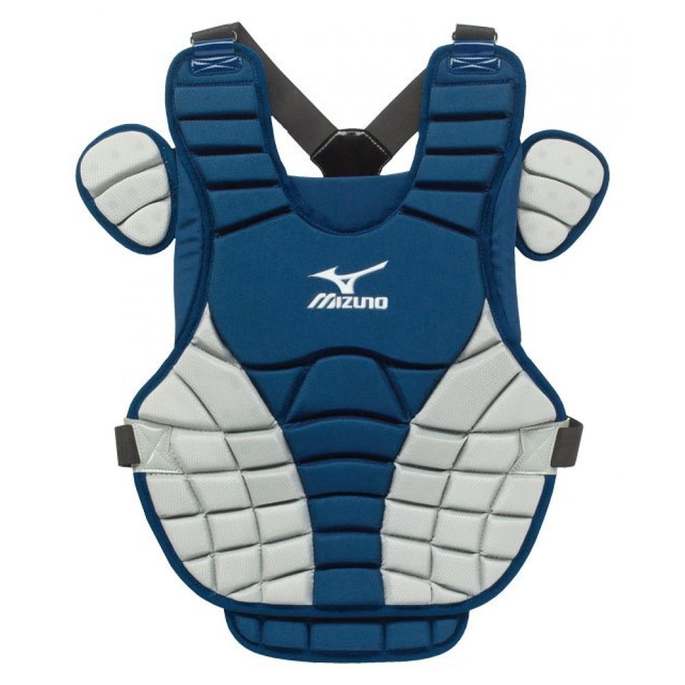 New Mizuno Catcher Chest Protector 380203 15.5 Navy/Grey Samurai Women