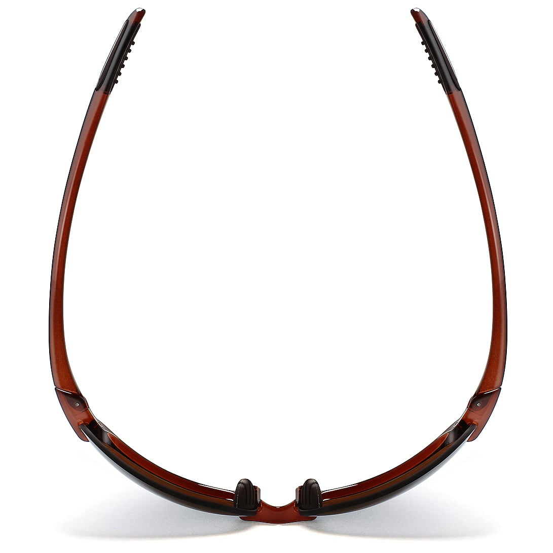 JULI Sports Sunglasses for Men Women Tr90 Rimless Frame for Running Fishing Baseball Driving MJ8001