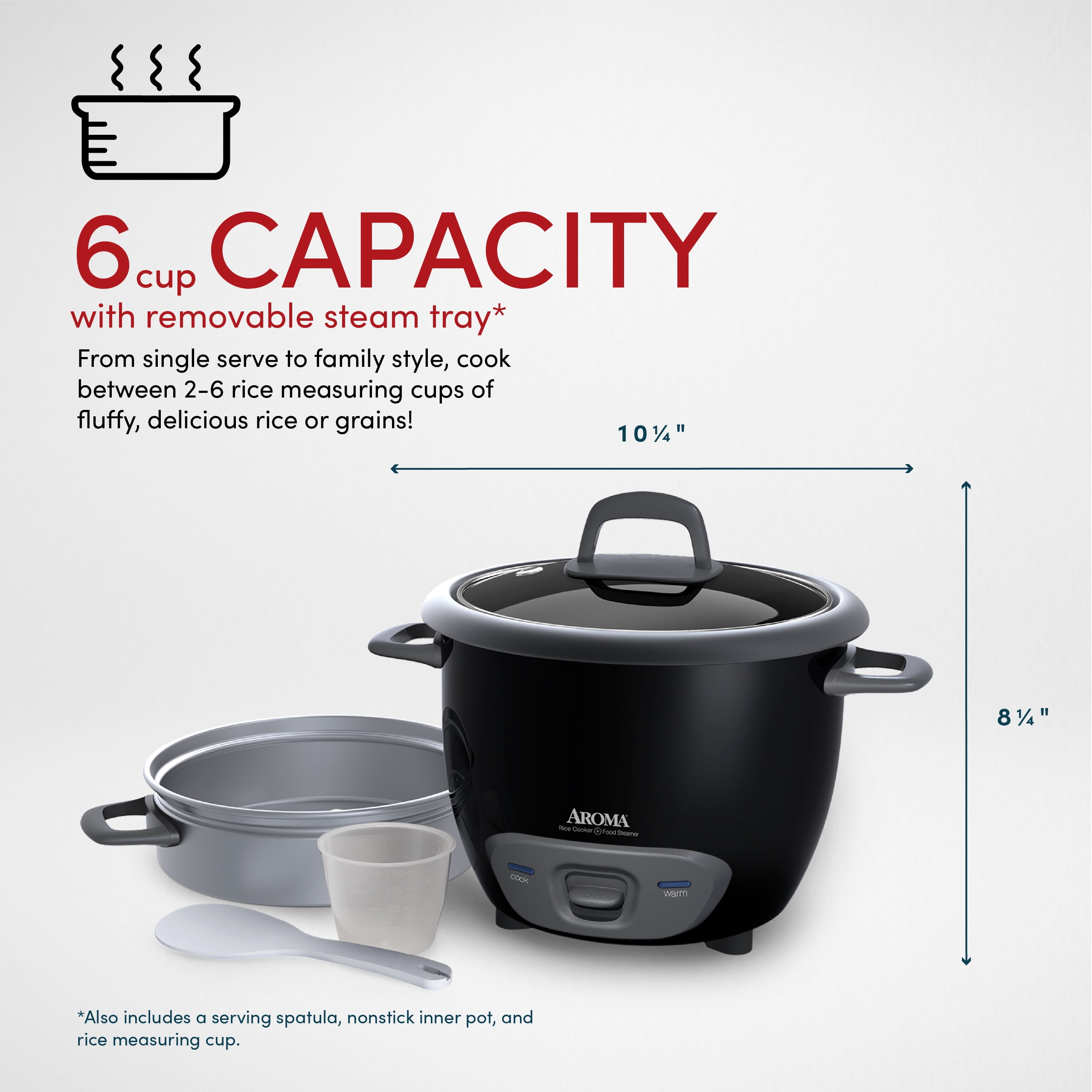 aroma rice cooker meat