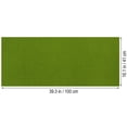thumbnail image 2 of 2Pcs 50x100cm DIY Flocking Lawn Turf Paper Lawn Fake Grass Mat Building Train Sand Table Model Material (Green), 2 of 5