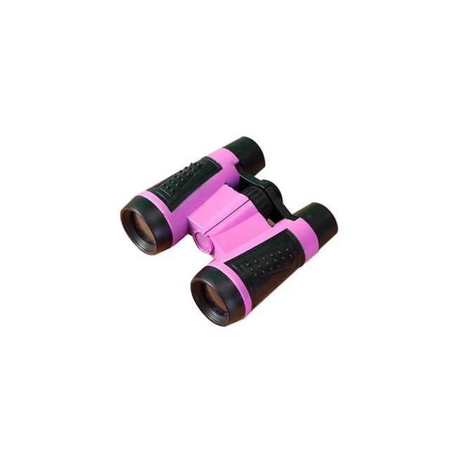 Inteprter Prismáticos HD 6x telescopio de goma para niños telescopio colorido fijo antideslizante portátil gafas de campo regalos para niños Almacenamiento y organización del hogar No.2 Inteprter HA027214-02