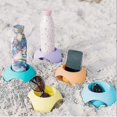 thumbnail image 5 of Beach Sand Coasters Drink Cup Holder,coaster Holder For Drinks, Dishwasher Safe, Reusable Heavy Duty Plastic, 5 of 5