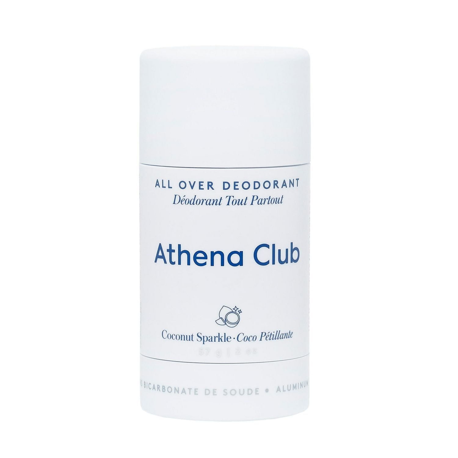 Athena Club All Over Deodorant, Coconut Sparkle