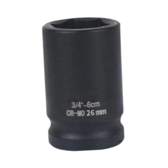 Llave de impacto para automóvil, fácil instalación, mecánica, práctica, portátil, de 3/4". 26 mm