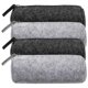 thumbnail image 1 of Versatile Stationery Pouch Essential Bag Wear-Resistant Felt Material 4Pcs, 1 of 5
