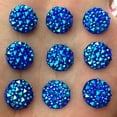 thumbnail image 6 of DIY 40Pcs 12mm Round AB Resin Flatback Rhinestones for Phone Wedding Crafts Red Resin, 6 of 6