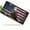 American flag bald eagle, variant on 1 Pcs Watercolor Floral Arrangement License Plate Frame,License Plate Cover for Car Decorative Parts,Aluminum License Plate Bracket Holder Rust-Proof for US Standard Car