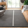 thumbnail image 2 of SAFAVIEH Striped Kilim Cady Striped Area Rug, Beige/Black, 8' x 10', 2 of 8