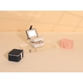 thumbnail image 7 of REGALWOVEN 2 Layer Accessory Box with Mirror, PU Leather Accessory Organizer Case Storage Display Holder White, 7 of 7