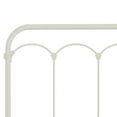 thumbnail image 3 of Hillsdale Furniture Jocelyn Vintage Metal Full Headboard, Soft White, 3 of 3