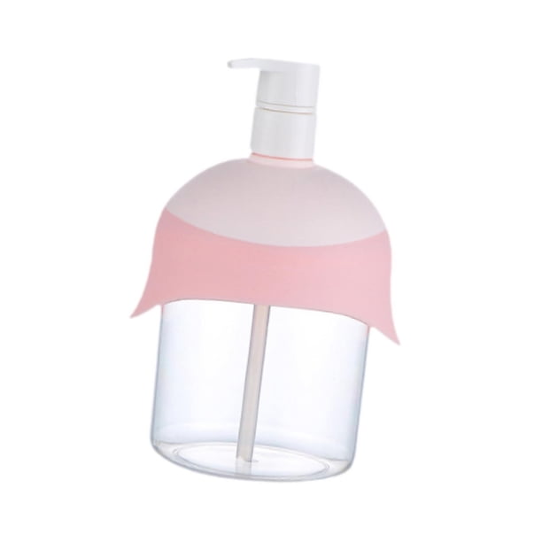Dispensador de jabón elegante, práctico y multifuncional para baño. rosa