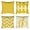 A, variant on Throw Pillow Covers 18 x 18 Set of 4,Decorative Square Pillow Cover Cushion Covers Pillowcase with Hidden Zipper Easily Moving,Home Decor Decorations for Couch Sofa Bedroom Living Room Outdoor,Yellow
