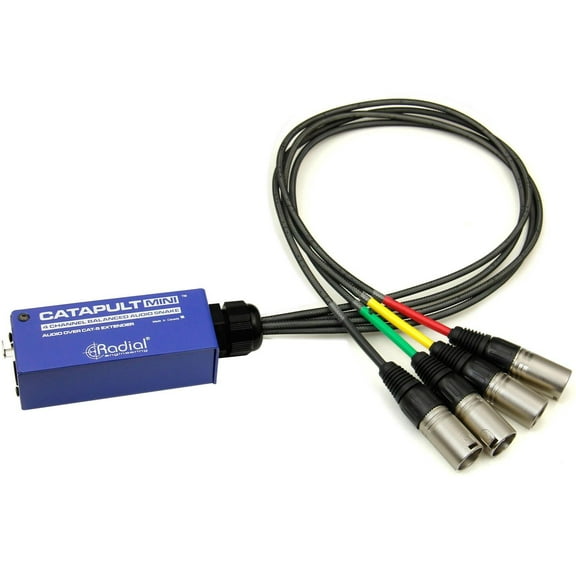 Radial Engineering Catapult Mini RX 4-Channel Cat 5 Audio Snake