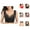 Black, variant on Cooling Bras for Women Plus Size Seamless Wireless Push Up Sleeping Sports Yoga Bralettes Everyday Bra