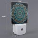 thumbnail image 2 of Balery Mandala Luz Nocturna LED con Sensor Automático, Enchufe con Sensor Crepuscular, Luz Suave de 0.5W para Dormitorio, Pasillo, Baño-US, 2 of 7