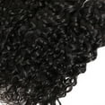 thumbnail image 4 of Brazilian Curly Hair Bundles, 3 Bundles Kinky Curly Human Hair Bundles for Black Women, Brazilian Remy Hair Weave Extensions Natural Balck Color, 4 of 7