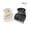 White/Black, variant on 36pcs Hair Rollers Clip Hot Roller Clips Hair Curler Claw Clips Hair Perm Insulation Clip Random Color