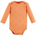 thumbnail image 4 of Hudson Baby Cotton Long-Sleeve Bodysuits, 3- Pack, Newborn- 24 Months, 4 of 5