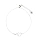 thumbnail image 1 of Pulsera Swarovski Infinity Heart con Cristales Blancos y Baño de Rodio, 1 of 5