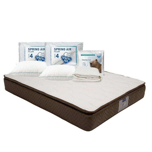 Colchón King Size Nautilus Restonic + 1 Protector de colchón + 2 Almohadas