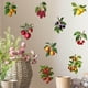 thumbnail image 1 of Pegatinas de pared de frutas vintage, 9 estilos, vinilos decorativos rústicos de vinilo para decorar., 1 of 9