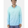 thumbnail image 2 of Birdie Bound Men's & Big Men's Quarter Zip Long Sleeve Golf Shirt, Sizes XS-5XL, 2 of 5