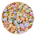 thumbnail image 2 of Bonitos dibujos animados de dulces, venta al por mayor, cabujones de resina Kawaii con parte posterior plana, dijes para fabricación de joyería, horquilla para el pelo DIY, funda para teléfono, juguet, 2 of 3
