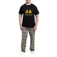 thumbnail image 5 of CafePress - Lucky Ducks In Love Men's Dark Pajamas - Men's Dark Loose Fit Cotton Pajama Set, 5 of 7
