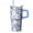 Flowers - 539, variant on 20oz Elegant Floral Vintage Spring Tumbler with Handle and Straw, Chinoiserie Bloom Pattern Coffee Cup, Insulated Travel Mug
