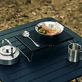 thumbnail image 4 of Meileang Portable Aluminium Camping Picnic Table with Anti-Slip Design Arc-shaped Bracket Support Outdoor Folding Table, 4 of 7