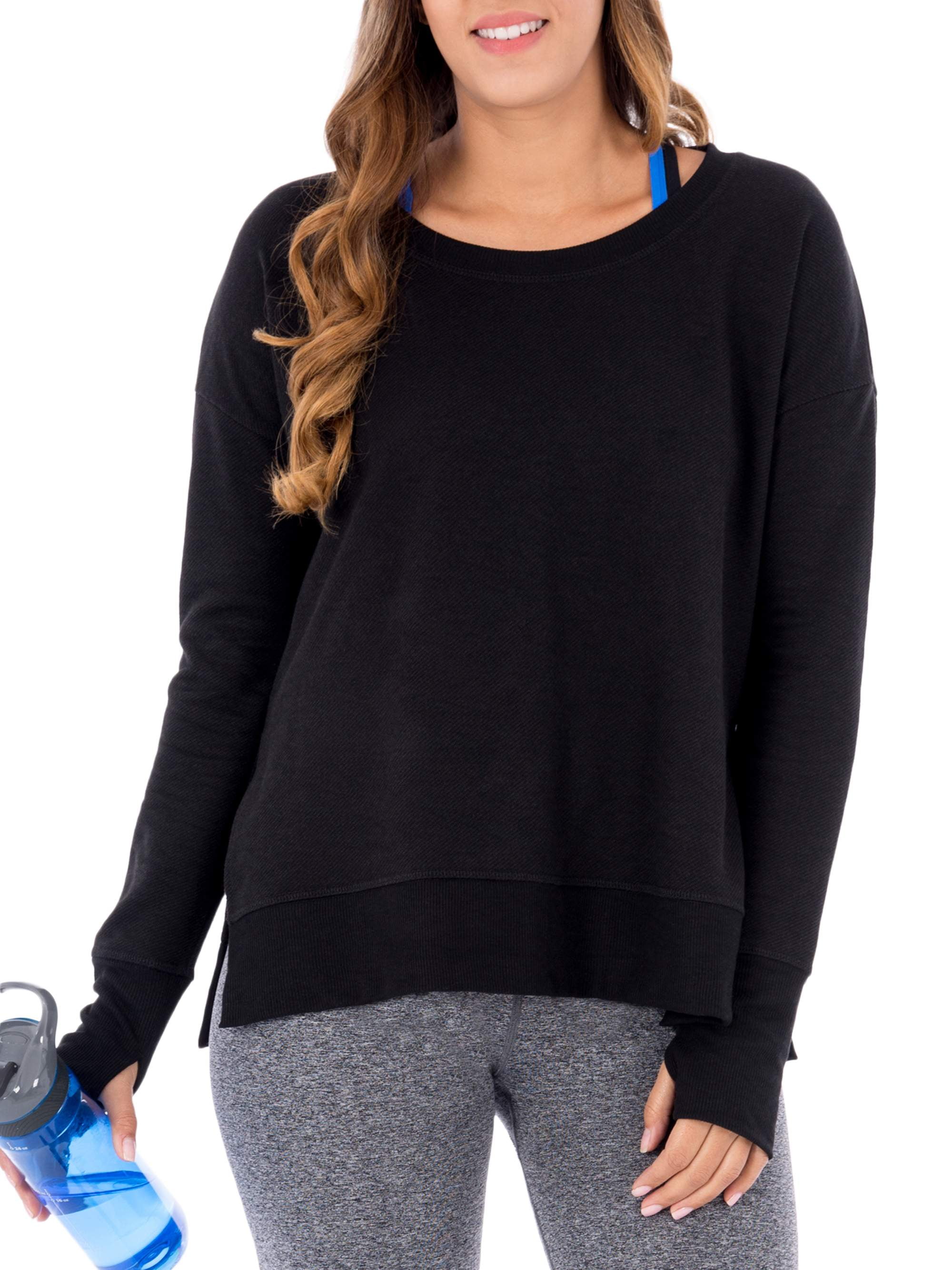 Athletic Works Women's Athleisure Essential Crewneck Sweatshirt