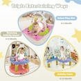 Costway 3in1 Baby Kids Activity Exersaucer Center Toddler Bouncing