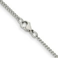 thumbnail image 3 of Stainless Steel Curb Chain Styles Necklace Chisel Polished 2.25 mm 20 inch Round, 3 of 4
