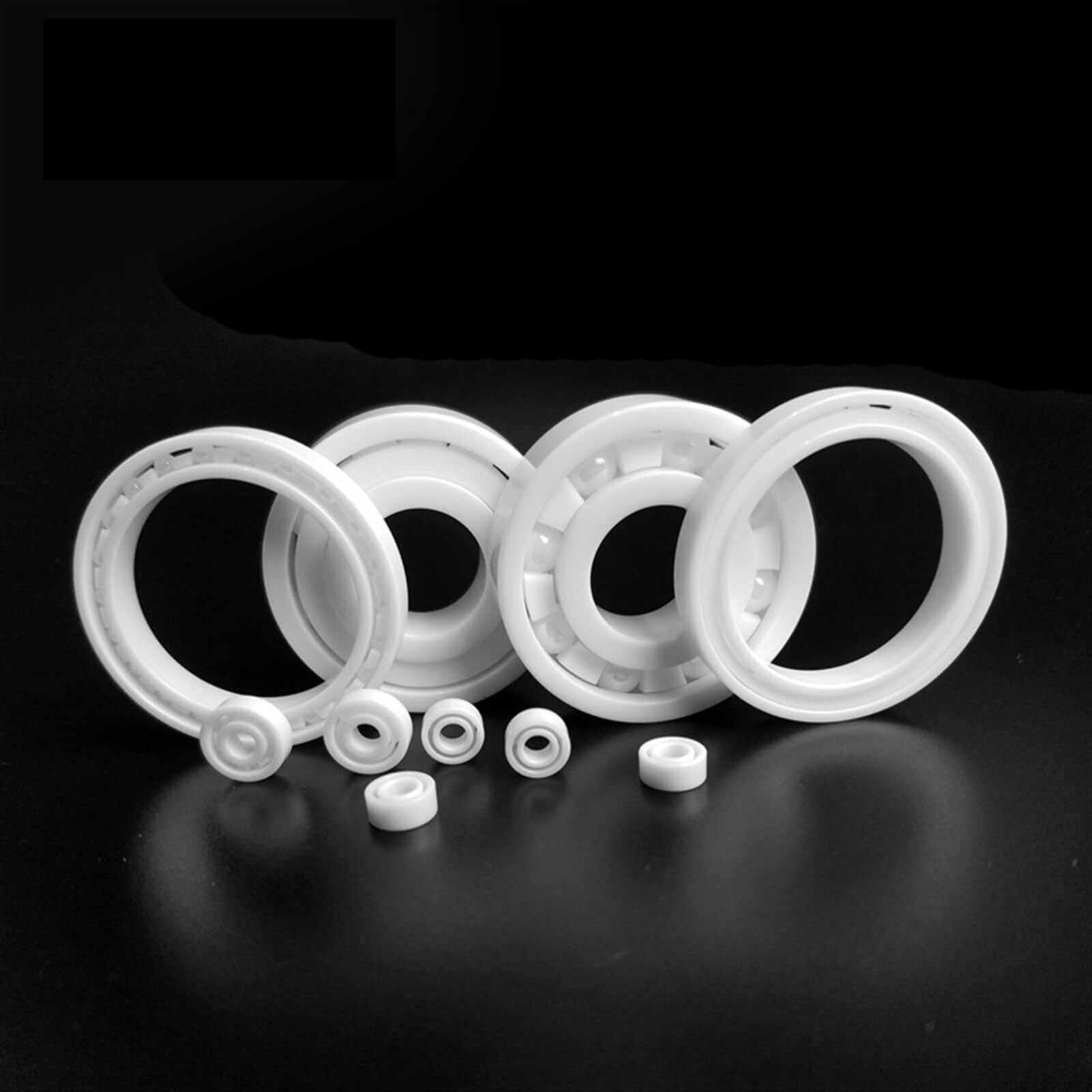 Deep Groove Ball Bearing 1PCS Hybrid Stainless Steel Bearing 624 4X13X5 Oil-Free self-lubricating, wear-Resistant, Acid-Base Resistant