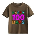 thumbnail image 3 of MZXELPRJD 100 Days of School Shirt for Boys Girls Funny Kindergarten Shirts Happy 100 Day of School Celebration Gifts Toddler Short Sleeve Graphic Tee Tops, 3 of 8