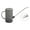 Grey, variant on hejhncii Clear Watering Can 51oz with Detachable Long Spout Design for Indoor and Outdoor