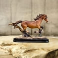 thumbnail image 6 of kowaku Figurine Sculpture Horse Ornament Artwork Tabletop Decoration,Art Ornament,Horse Statue for Bedroom Bookcas Office Home Decor C, 6 of 9