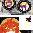 thumbnail image 3 of Advancent Adorno de luz de lámpara de calabaza de con control de botón Hermoso letrero colgante ajustable Lámparas de puerta Decoración de Kits de decoración para fiestas Gato Advancent HA068173-03, 3 of 6