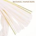 thumbnail image 3 of CIMAXIC Party Raffia Paper Wreath DIY Handmade Wreath Base Material Party Door Decoration,7.48"X6.3"X0.59", 3 of 4