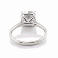 thumbnail image 4 of solitaire jewels 3CT Cushion Moissanite Solitaire Engagement Ring For Women, 18K White Gold, 4 of 5