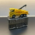 thumbnail image 3 of Alloy Engineering Vehicle Toys for Kids 1:64 Diecast Excavator Mixer Dump Truck Model Car with Display Box Boys Collectible Gift, 3 of 6