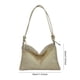thumbnail image 2 of Bolso de hombro con diamantes para mujer elegante bolso de mano con cremallera bolso de noche, 2 of 9
