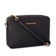 thumbnail image 2 of BOLSA MICHAEL KORS JET SET EAST WEST XBODY LEATHER BLACK, 2 of 6