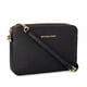 thumbnail image 2 of BOLSA MICHAEL KORS JET SET EAST WEST XBODY LEATHER BLACK, 2 of 6